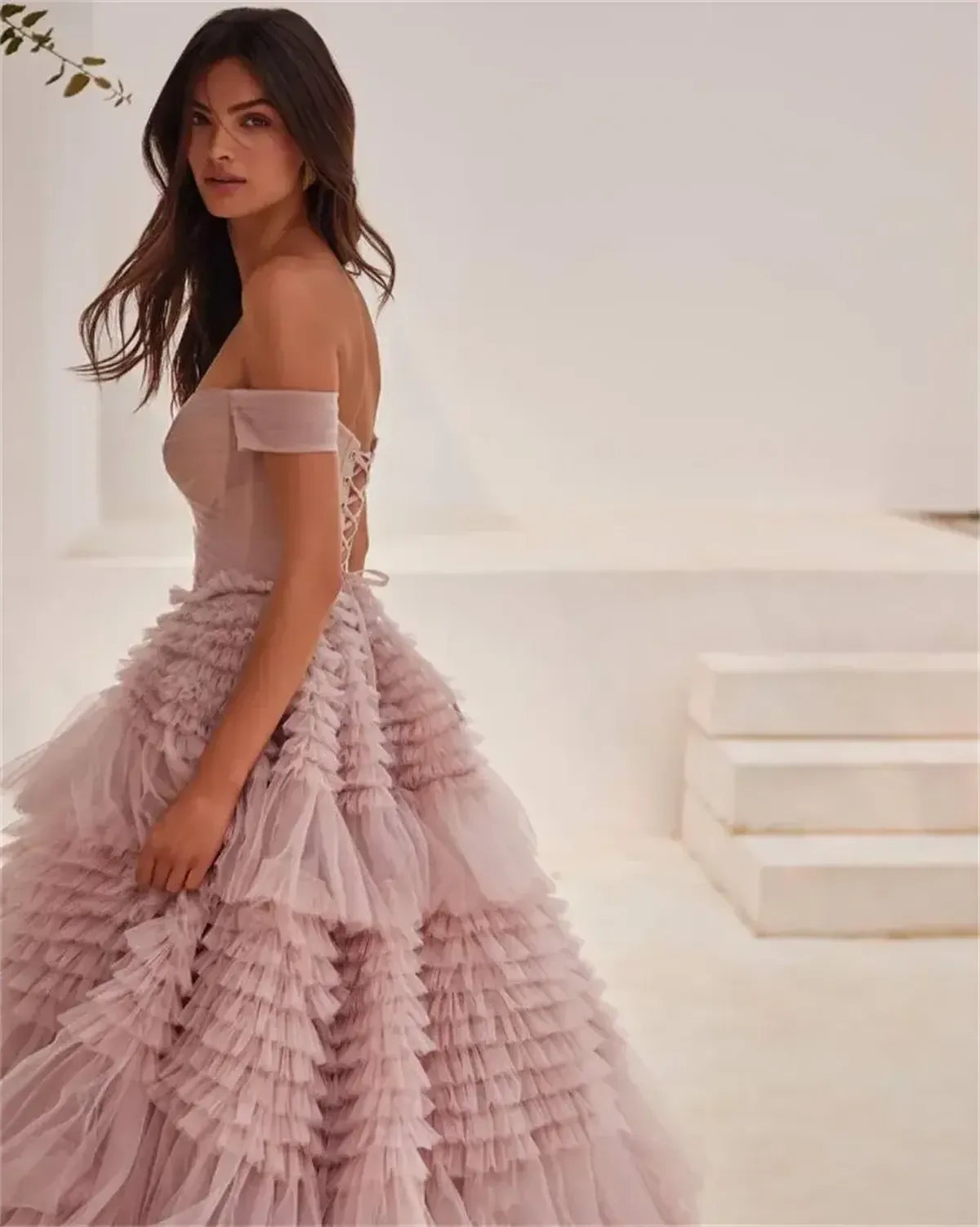 Ball Gown Cathy à Traîne Longue-Saylana