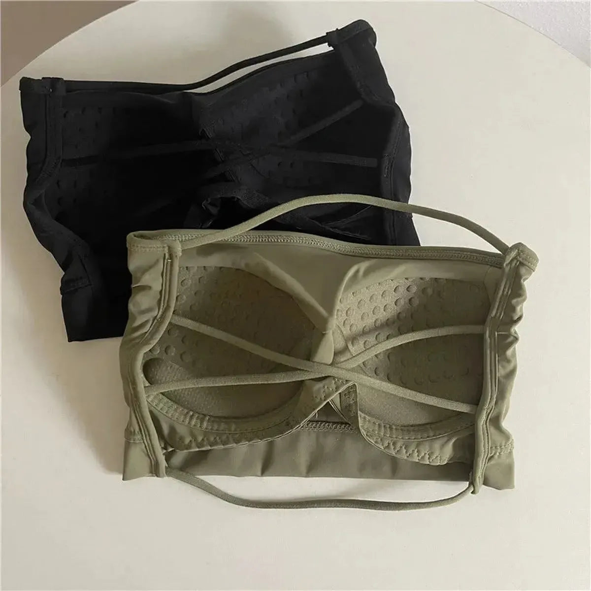 Bandeau Ice Silk Femme Sexy-Saylana