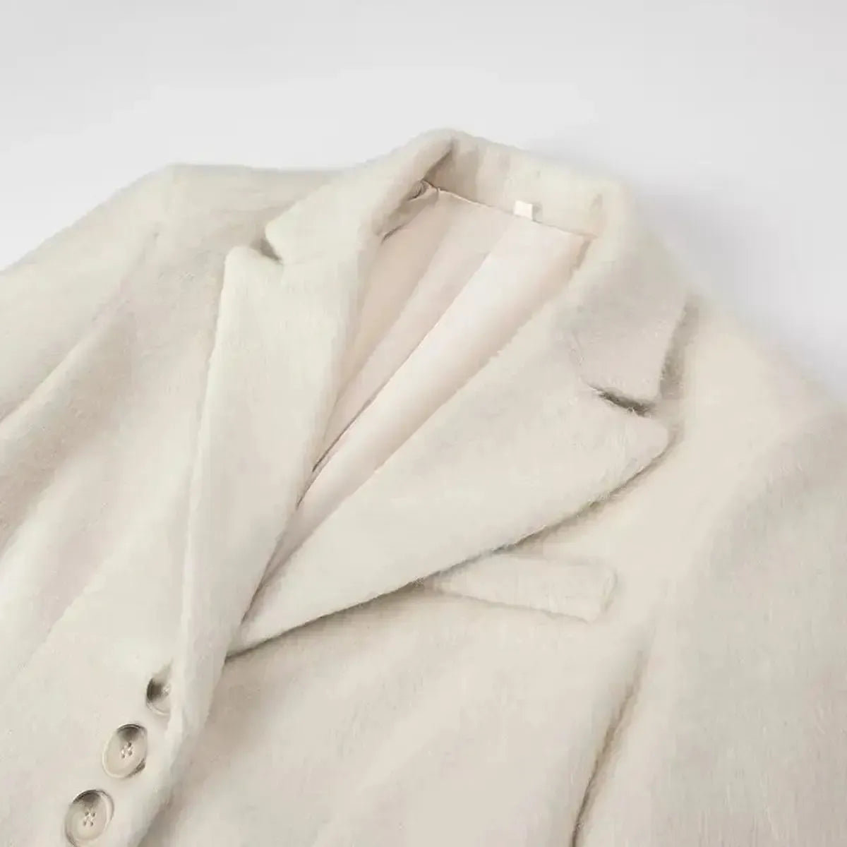 Blazer Chaud Col Revers-Saylana