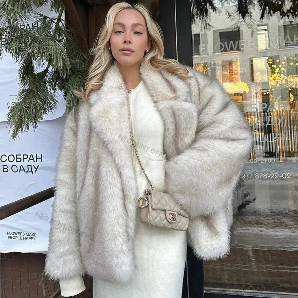 Blouson Hiver Neo Mint Épais et Stylé-Saylana