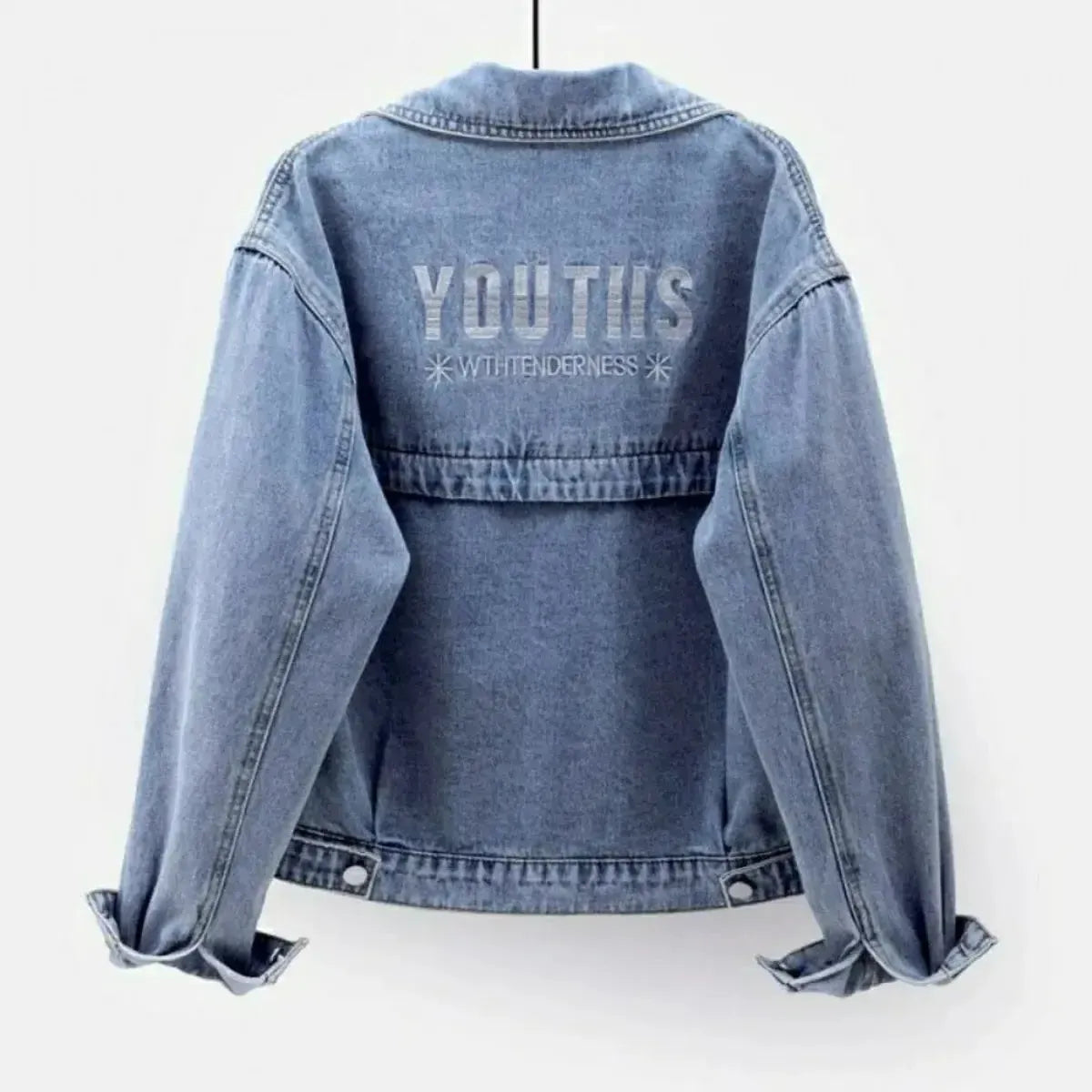 Blouson Slim Denim Mi-Saison-Saylana