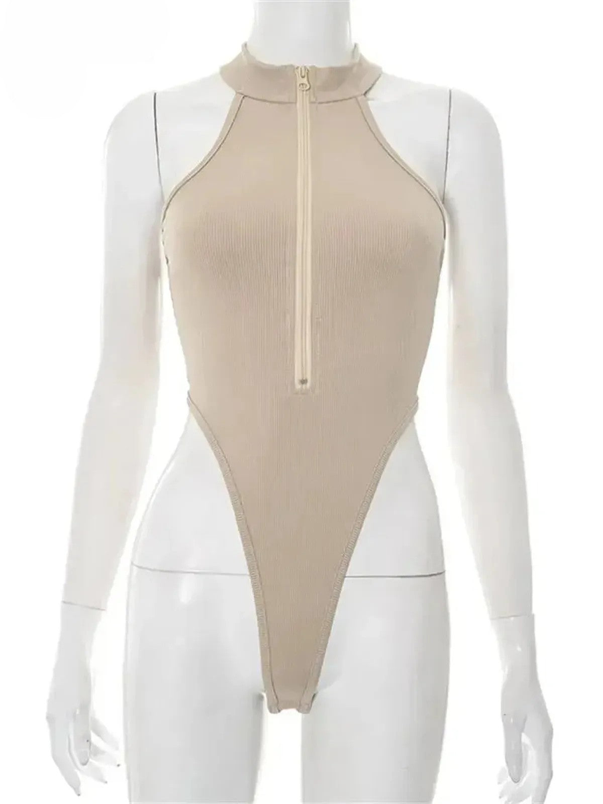 Body Taille Haute Sans Manches-Saylana