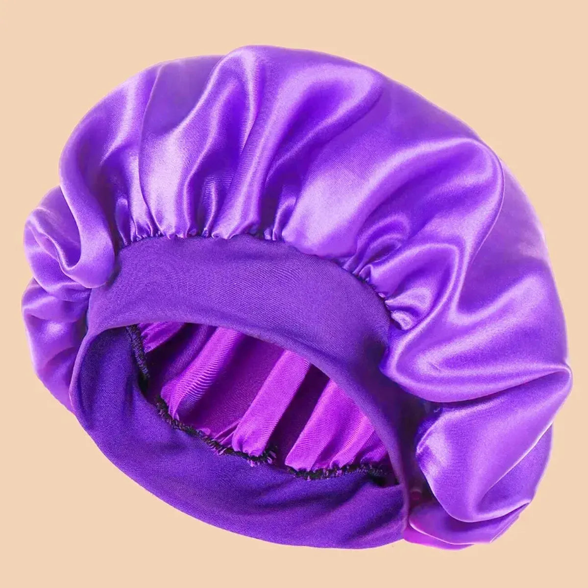 Bonnet Soie Uni Protection Cheveux-Saylana