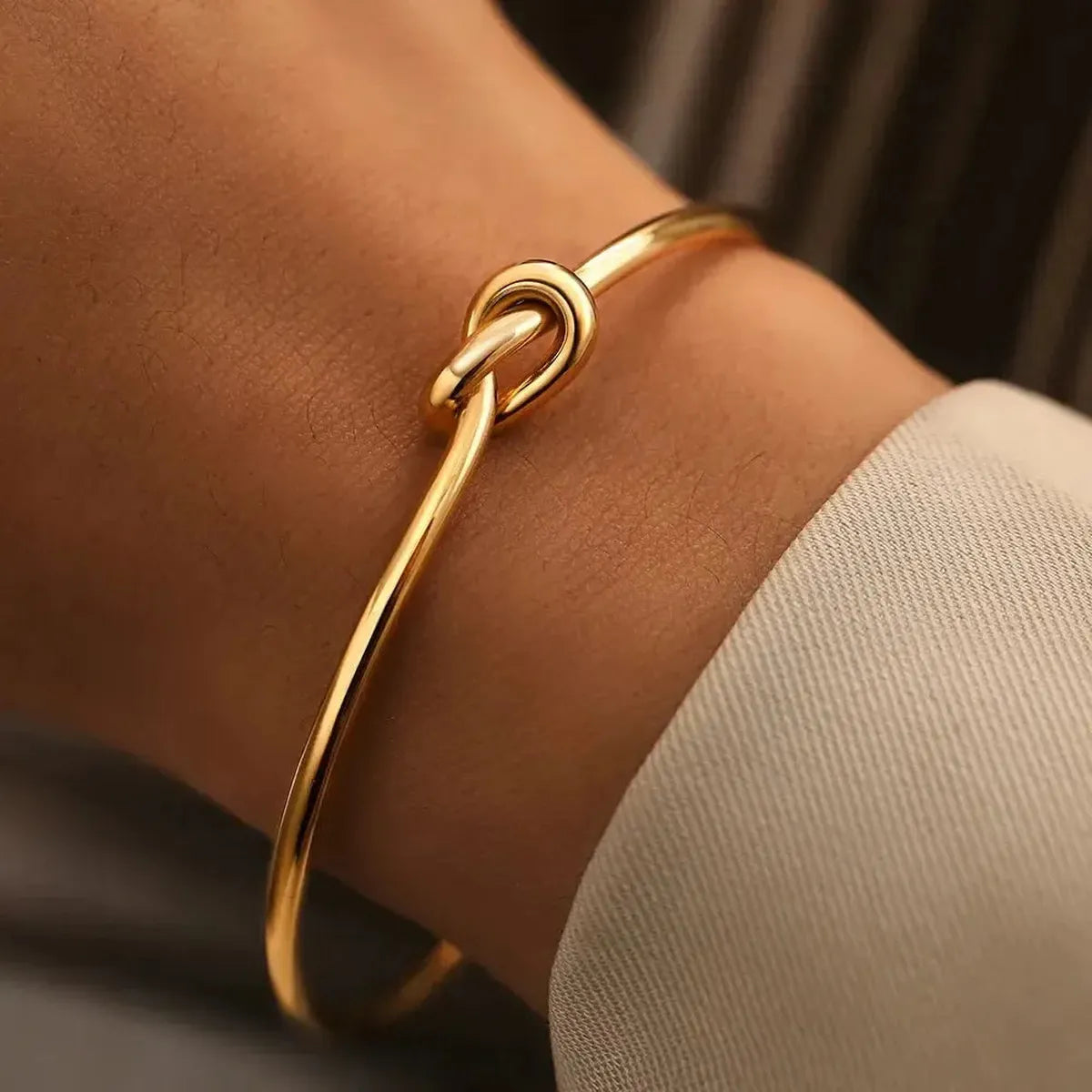 Bracelet Acier Tressé Vintage-Saylana
