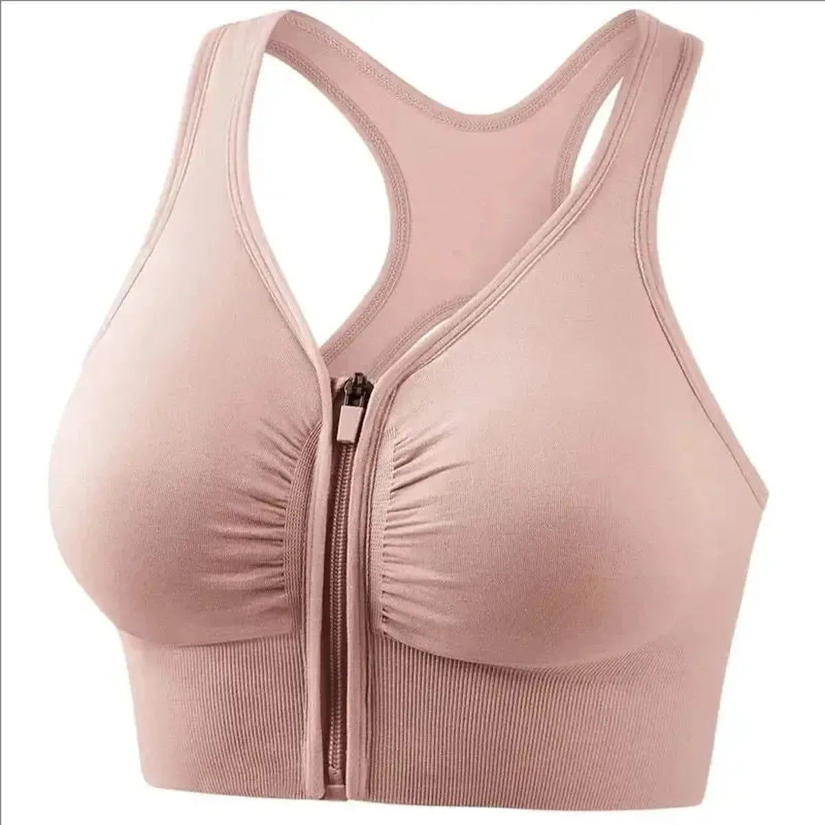 Brassière Fitness Zippée Femme Sport-Saylana