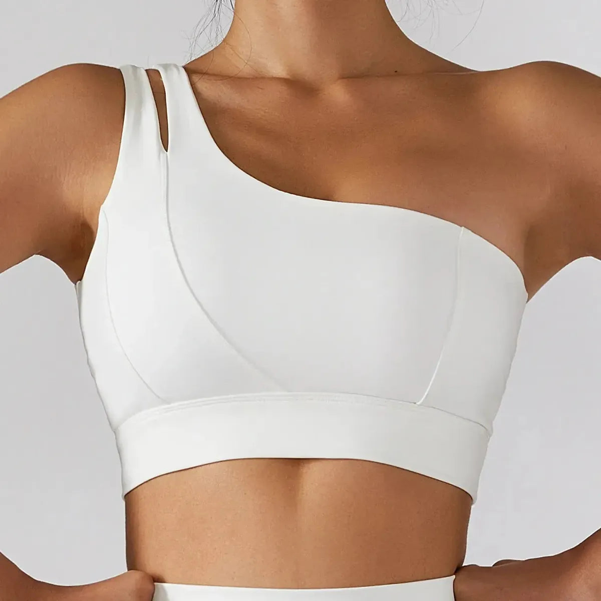 Brassière Sport Asymétrique Push-Up Femme-Saylana