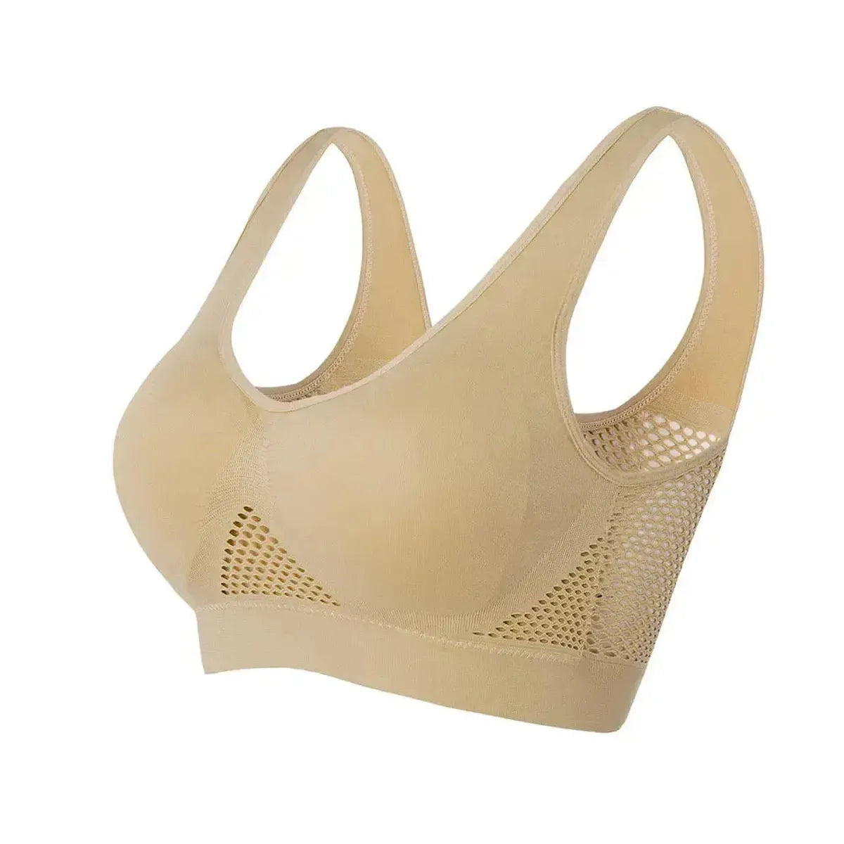Brassière Sport Noir Femme Grand Taille-Saylana