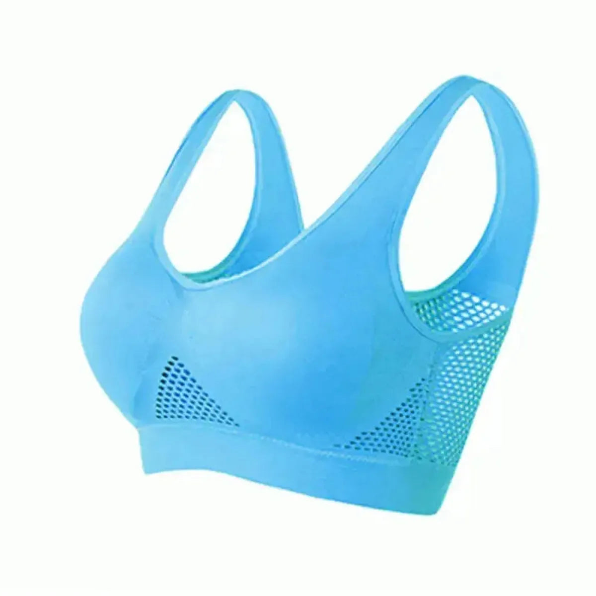 Brassière Sport Noir Femme Grand Taille-Saylana