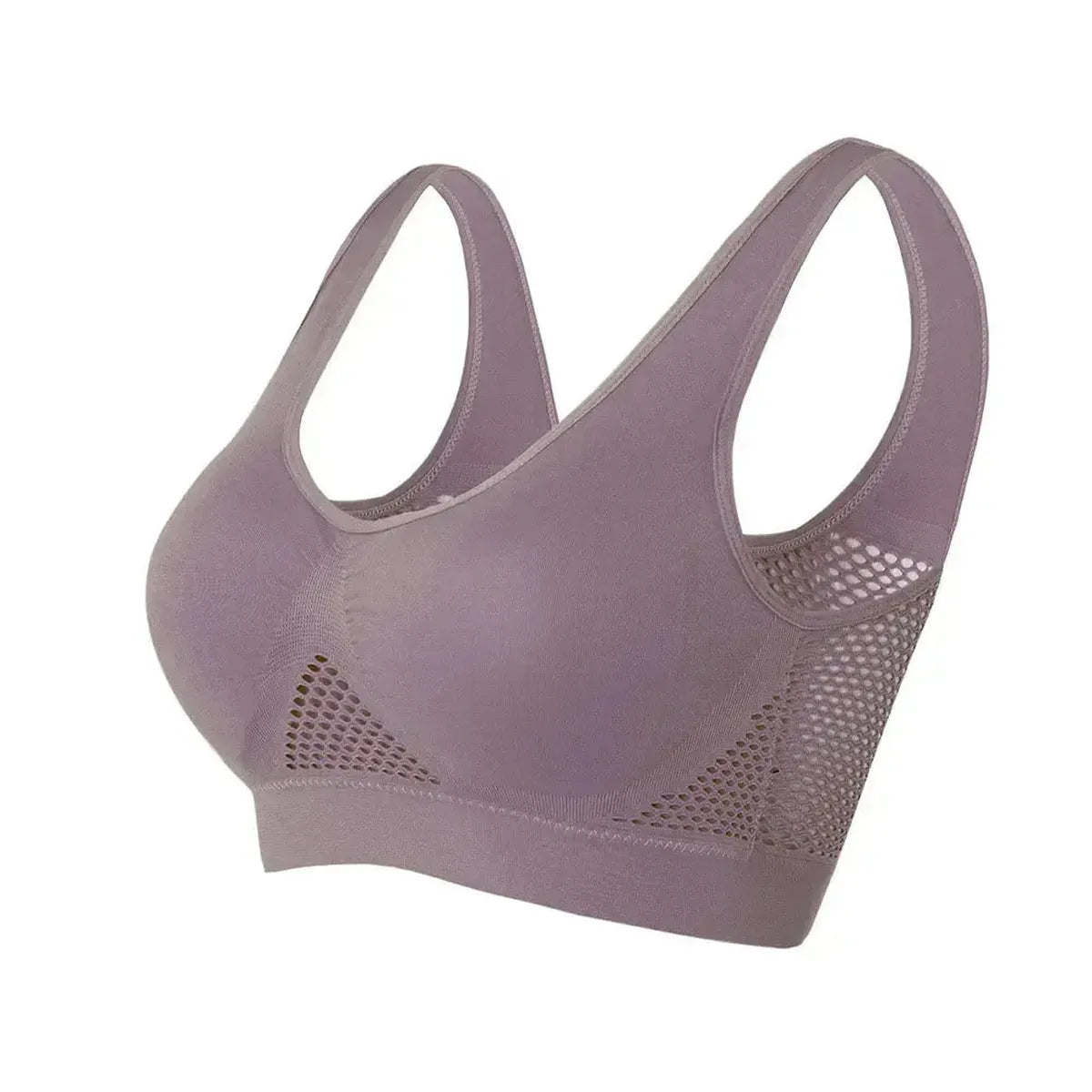 Brassière Sport Noir Femme Grand Taille-Saylana