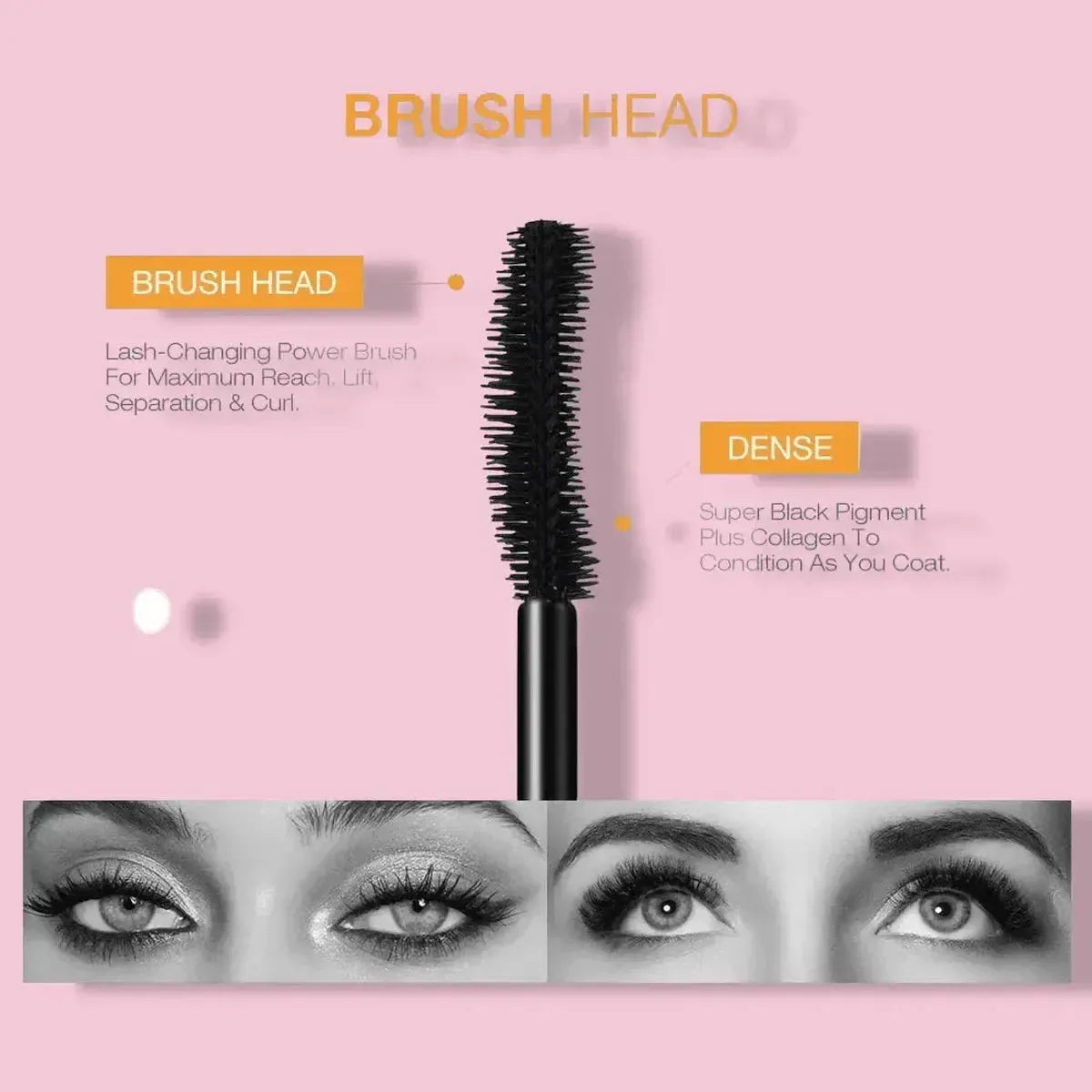 Brosse Effet Cils XXL Longue Tenue-Saylana
