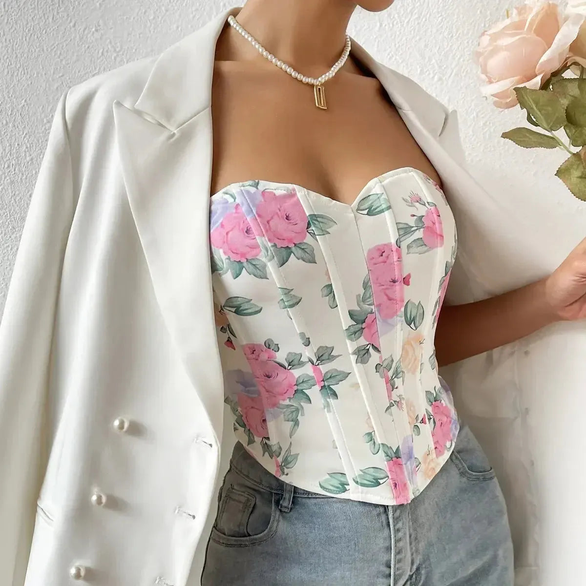 Bustier Sans Bretelles Sexy-Saylana