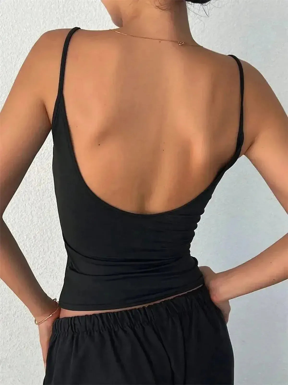 Camisole dos nu streetwear-Saylana