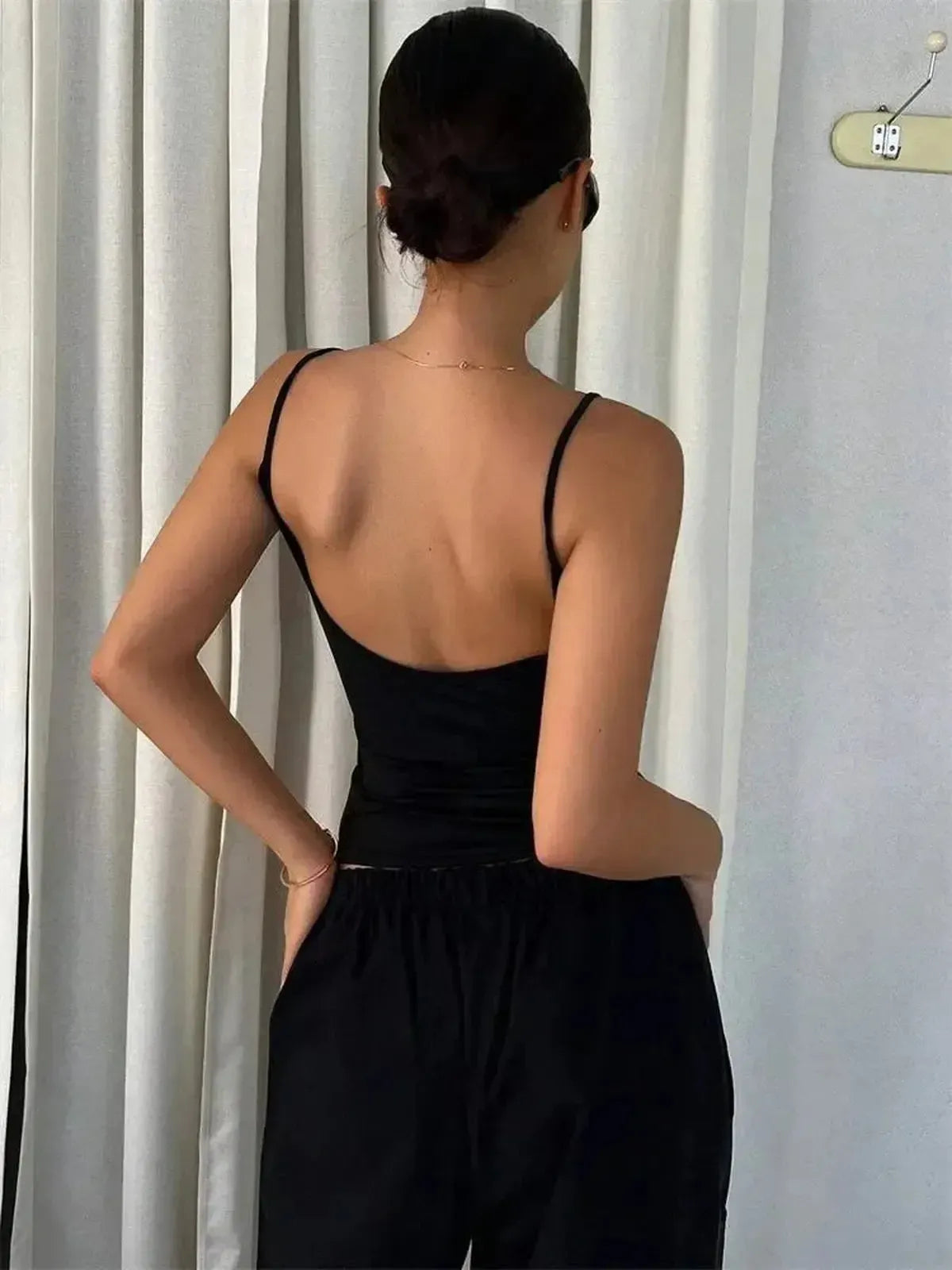 Camisole dos nu streetwear-Saylana