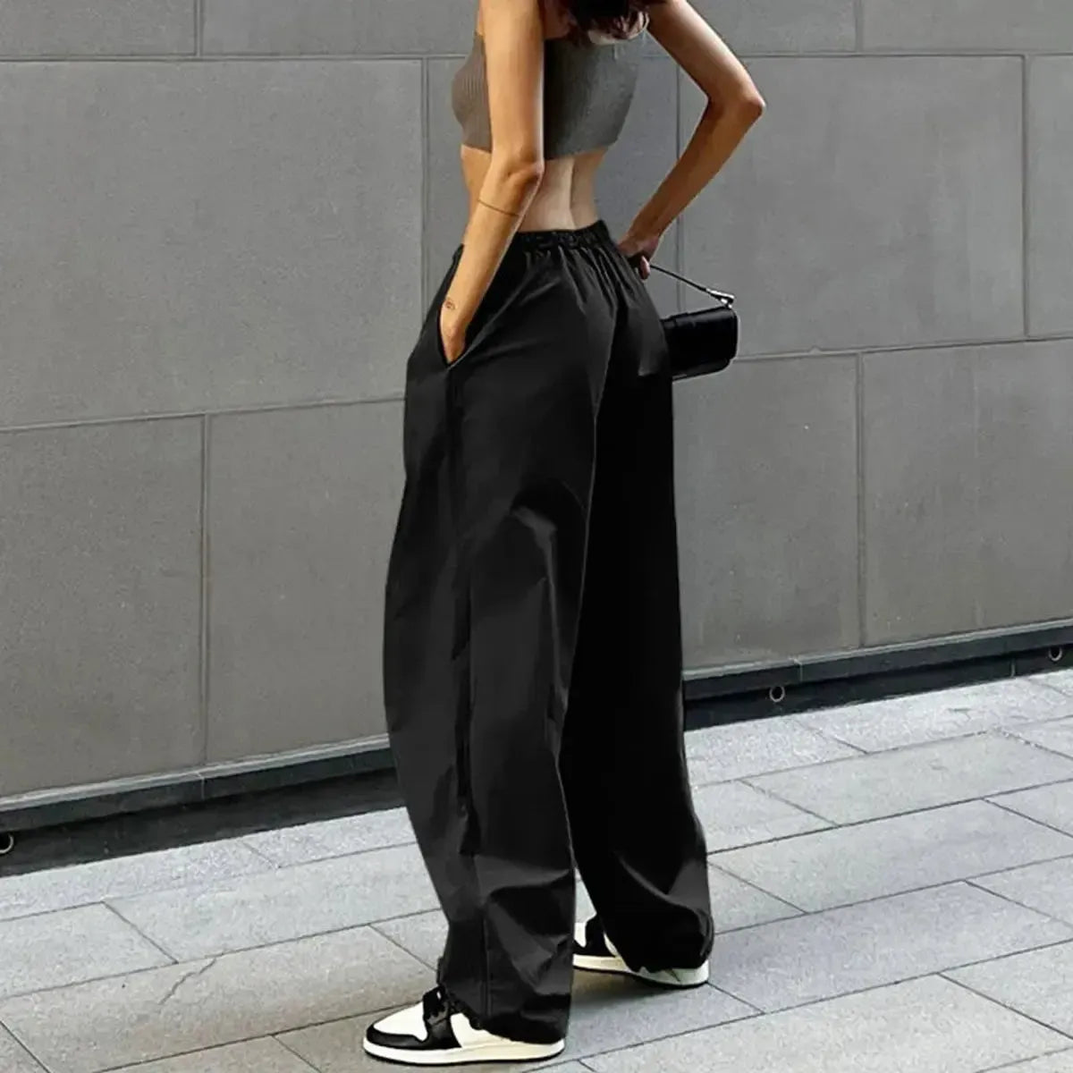 Cargo Baggy Streetwear Cordon Ajustable-Saylana
