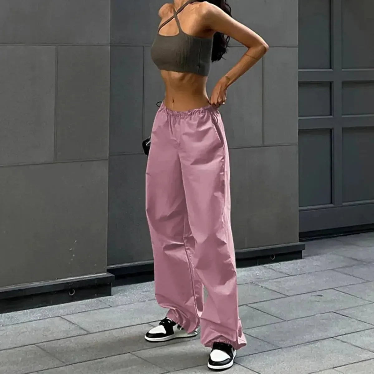 Cargo Baggy Streetwear Cordon Ajustable-Saylana