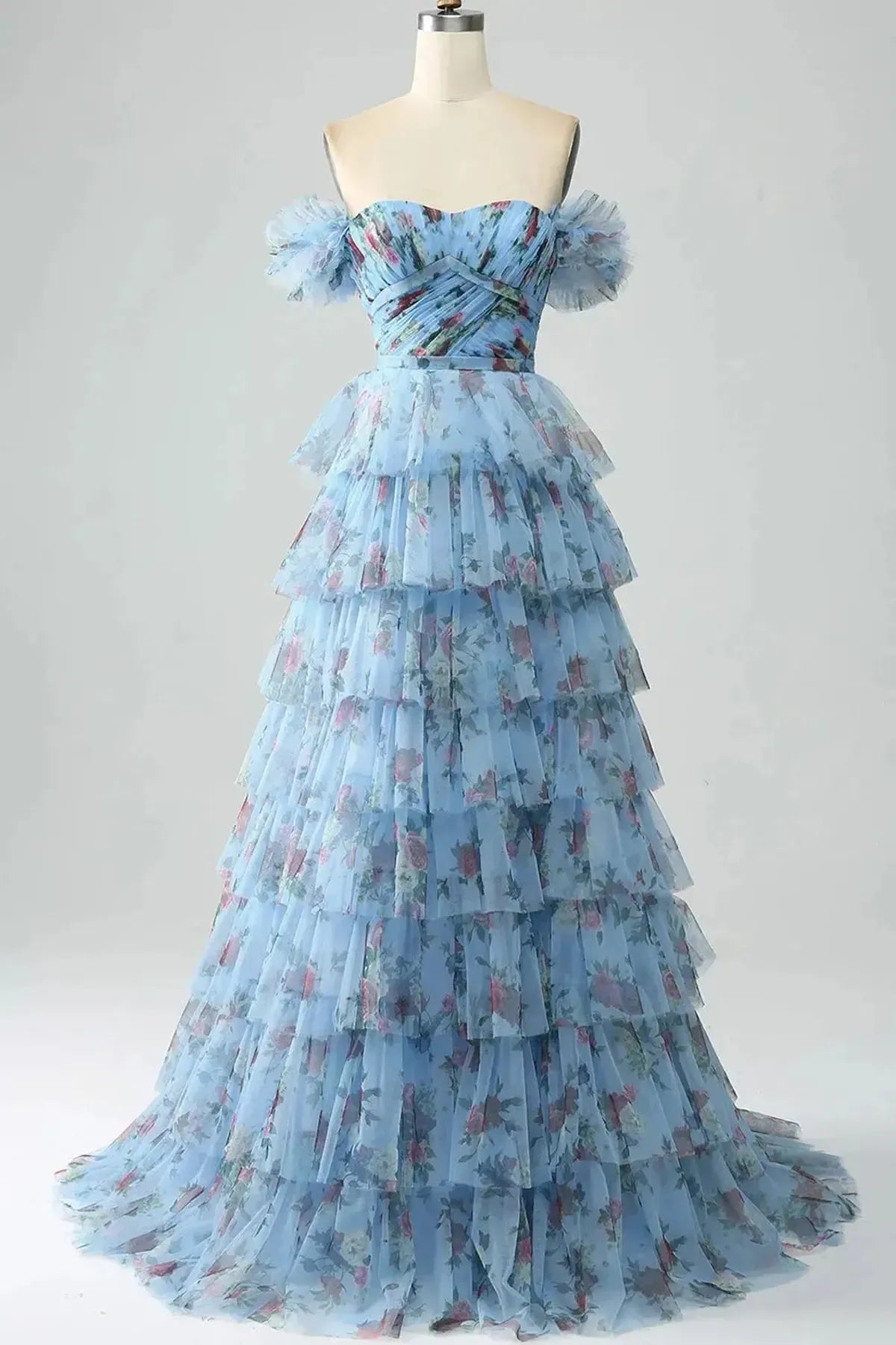 Élégante Tenue de Bal Plissée-Saylana