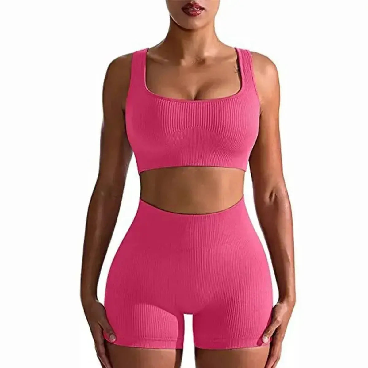 Ensemble 2 Pièces Court Taille Haute-Saylana