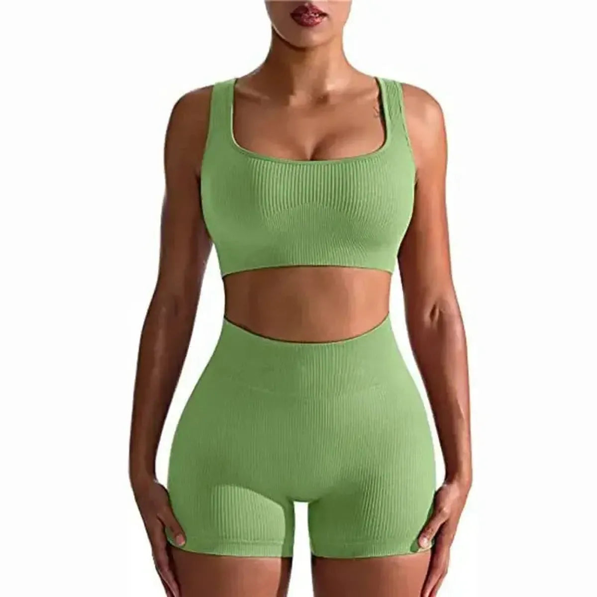 Ensemble 2 Pièces Court Taille Haute-Saylana