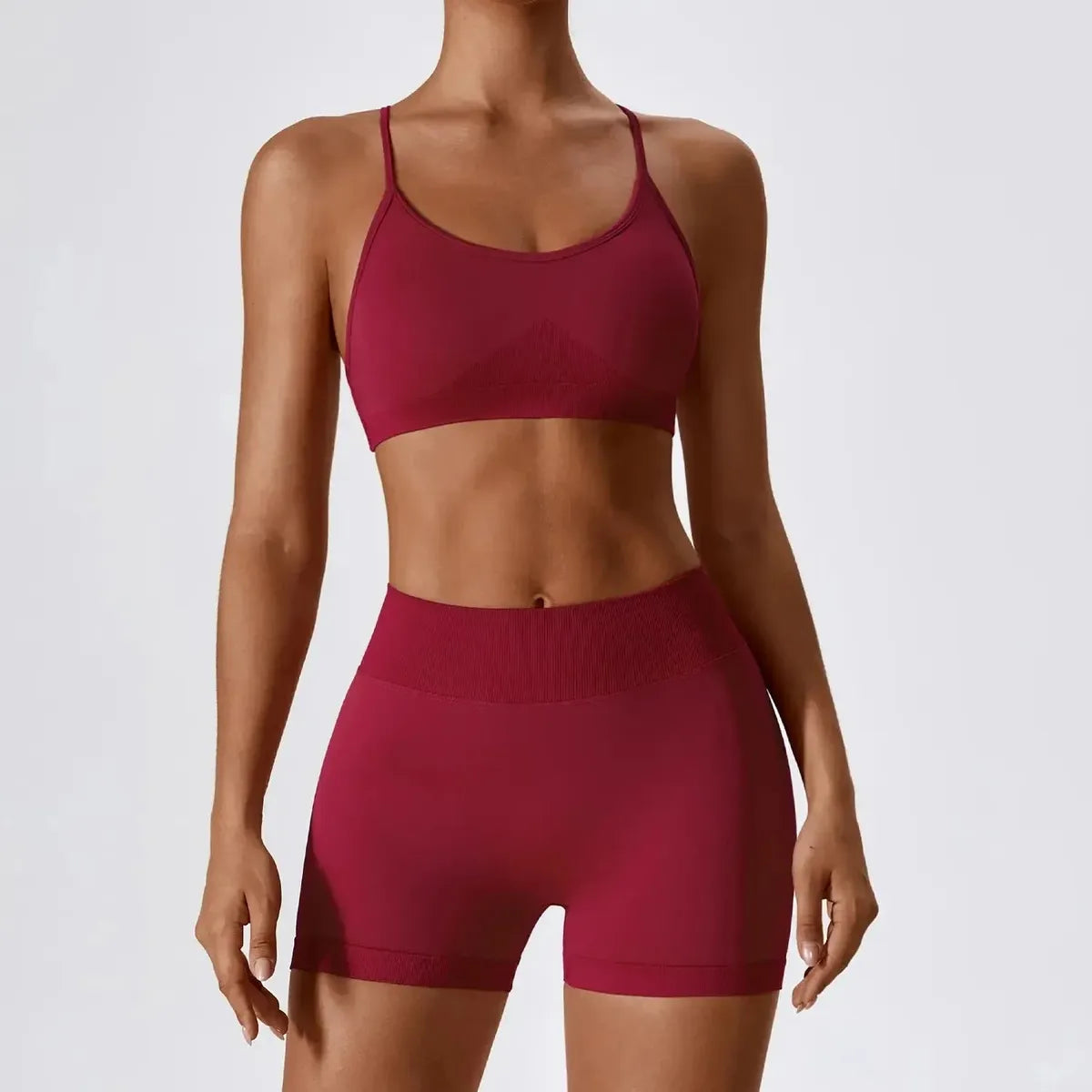 Ensemble Yoga Sans Couture 2 Pièces-Saylana