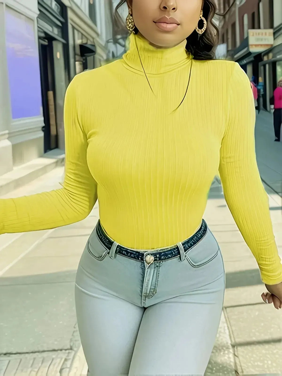 Haut Élégant Simple-Saylana