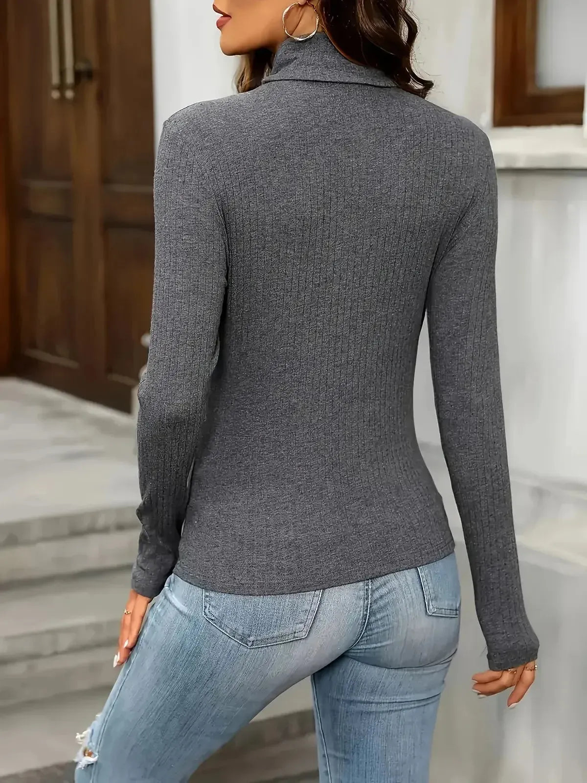 Haut Élégant Simple-Saylana