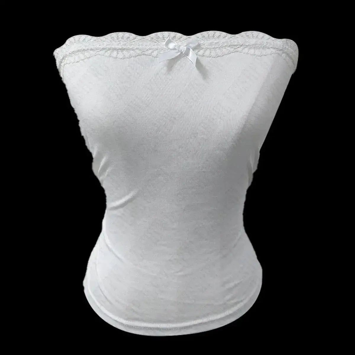Mini coupe à nœud et top bustier coordonné-Saylana