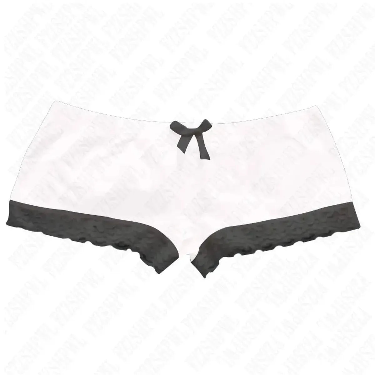 Mini coupe à nœud et top bustier coordonné-Saylana