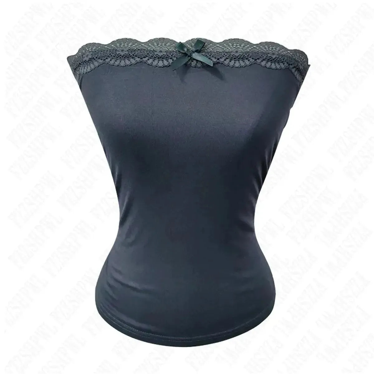 Mini coupe à nœud et top bustier coordonné-Saylana