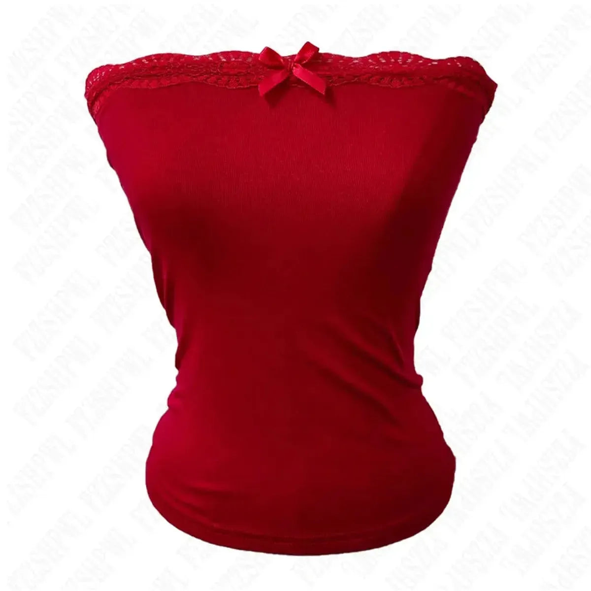 Mini coupe à nœud et top bustier coordonné-Saylana