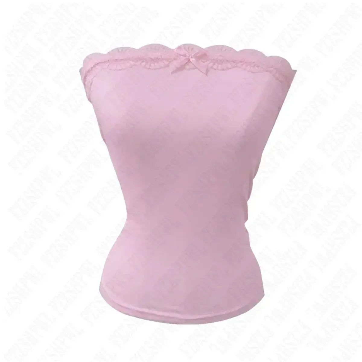 Mini coupe à nœud et top bustier coordonné-Saylana