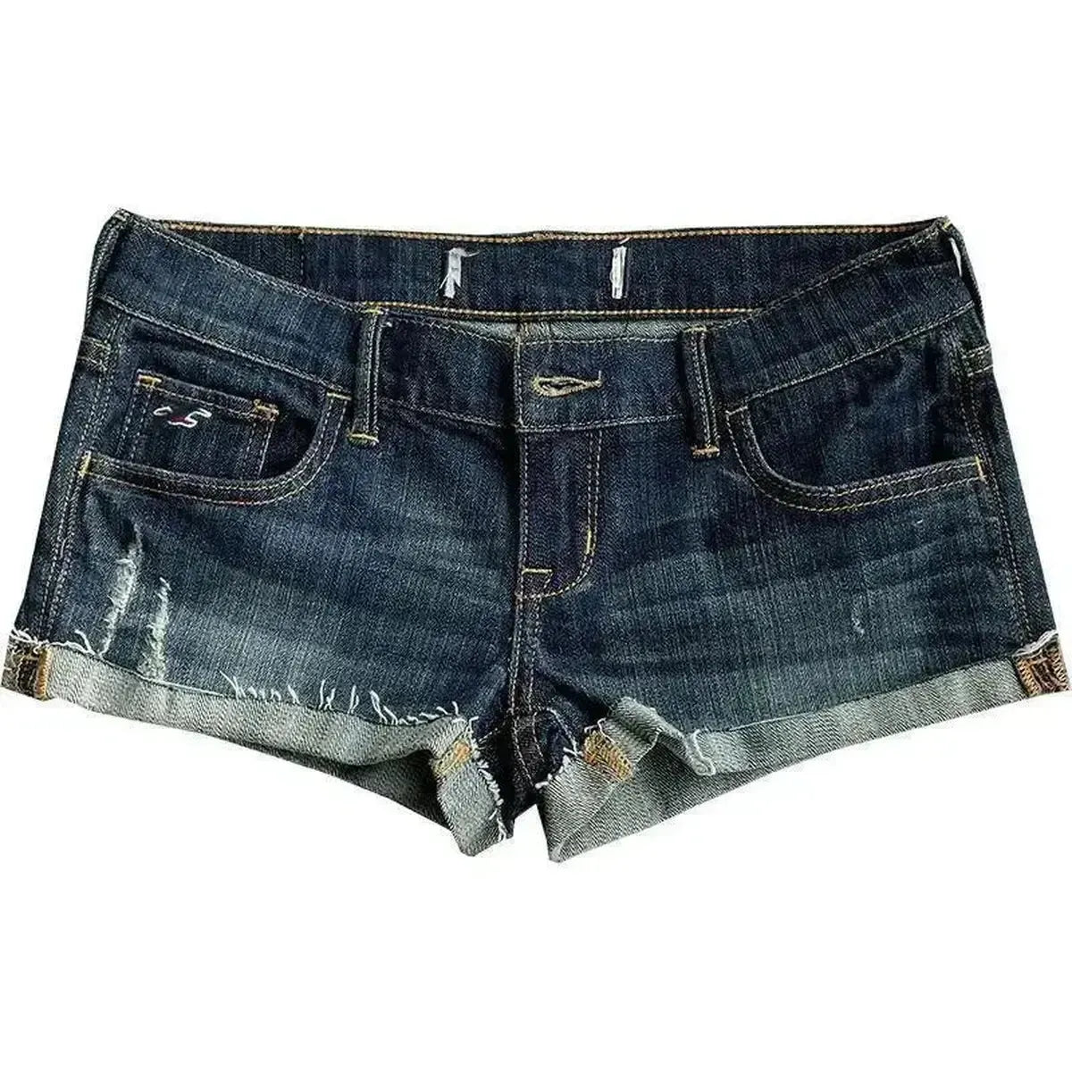 Mini denim taille basse stylé-Saylana