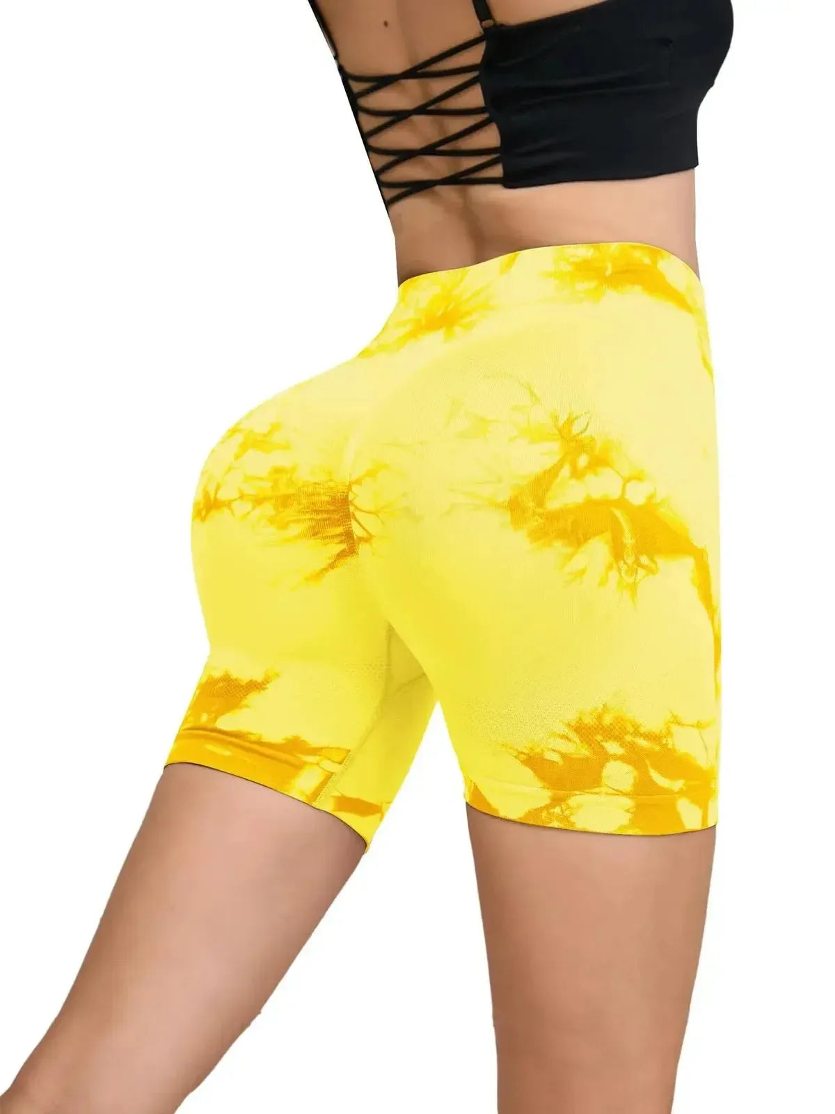 Motif tie & dye pour un look fitness affirmé-Saylana