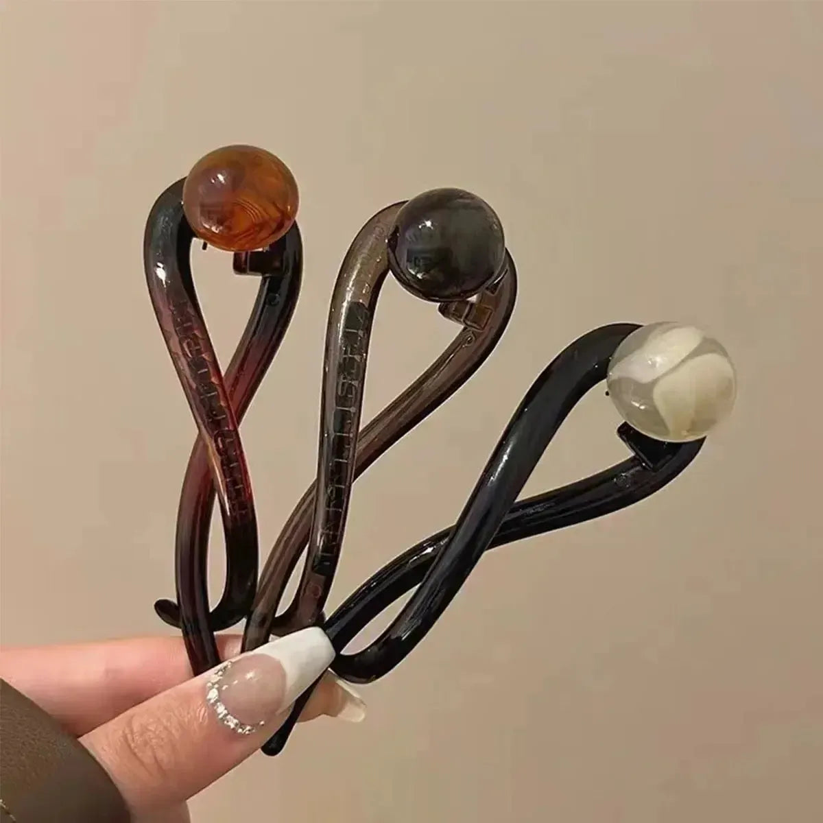 Pince Twist Perles Acrylique-Saylana
