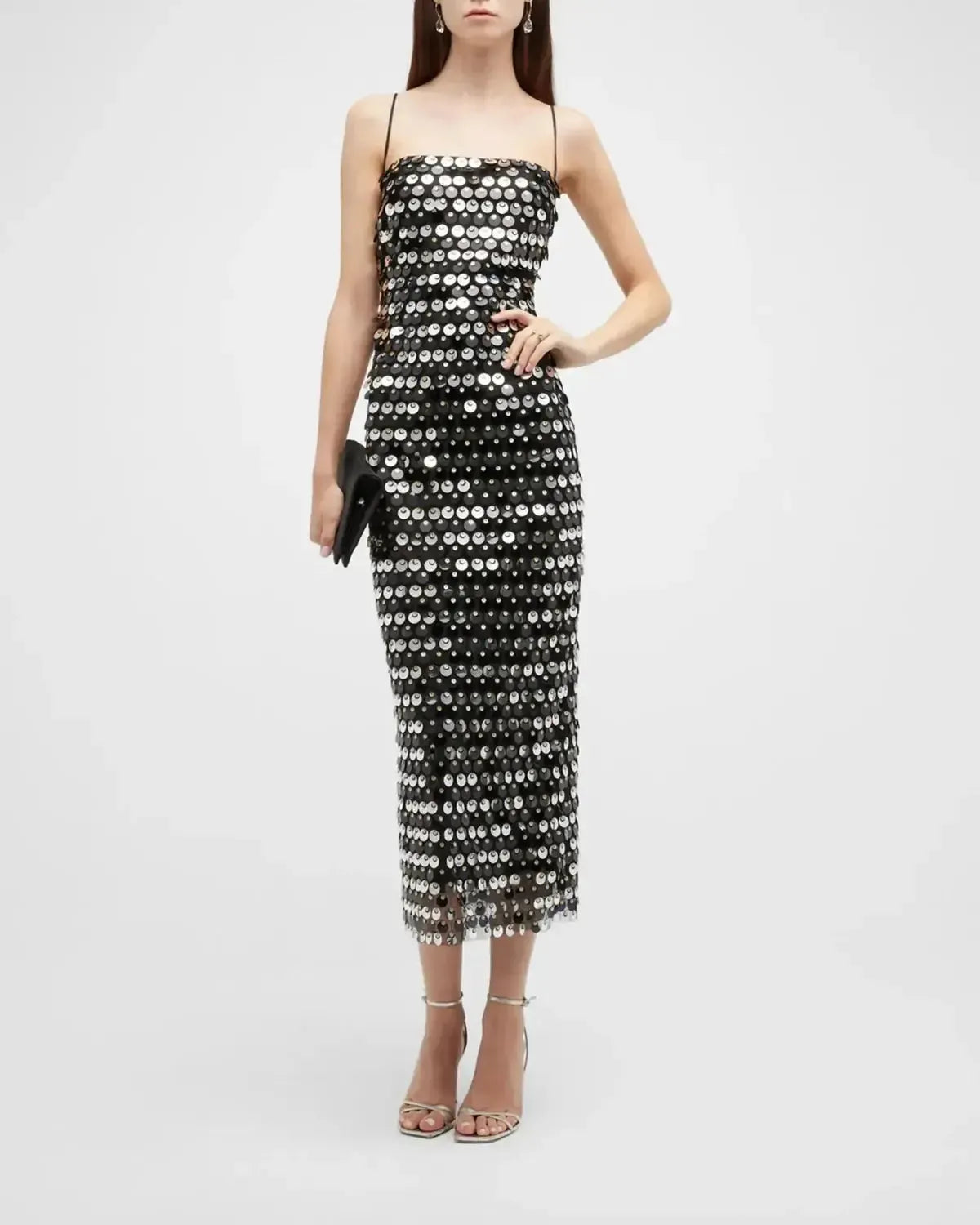 Robe Bohème Colorée à Sequins & Perles-Saylana