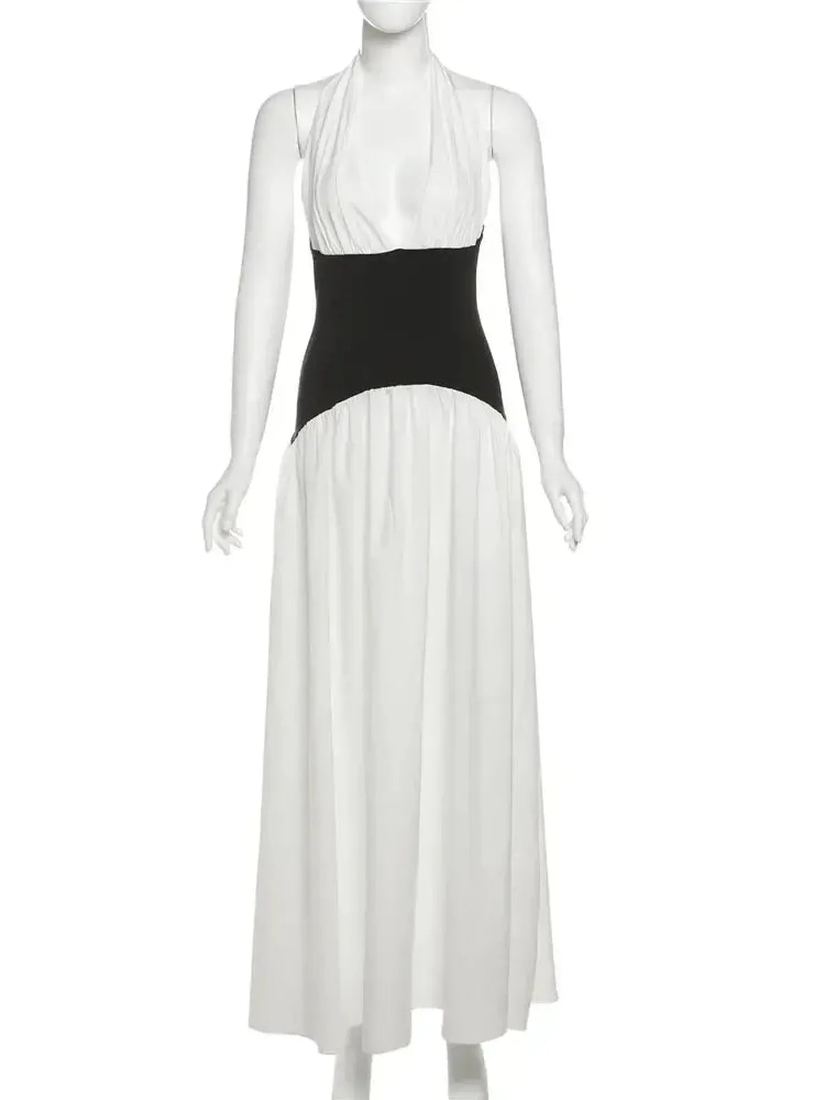 Robe Dos Nu Corset Élégante-Saylana