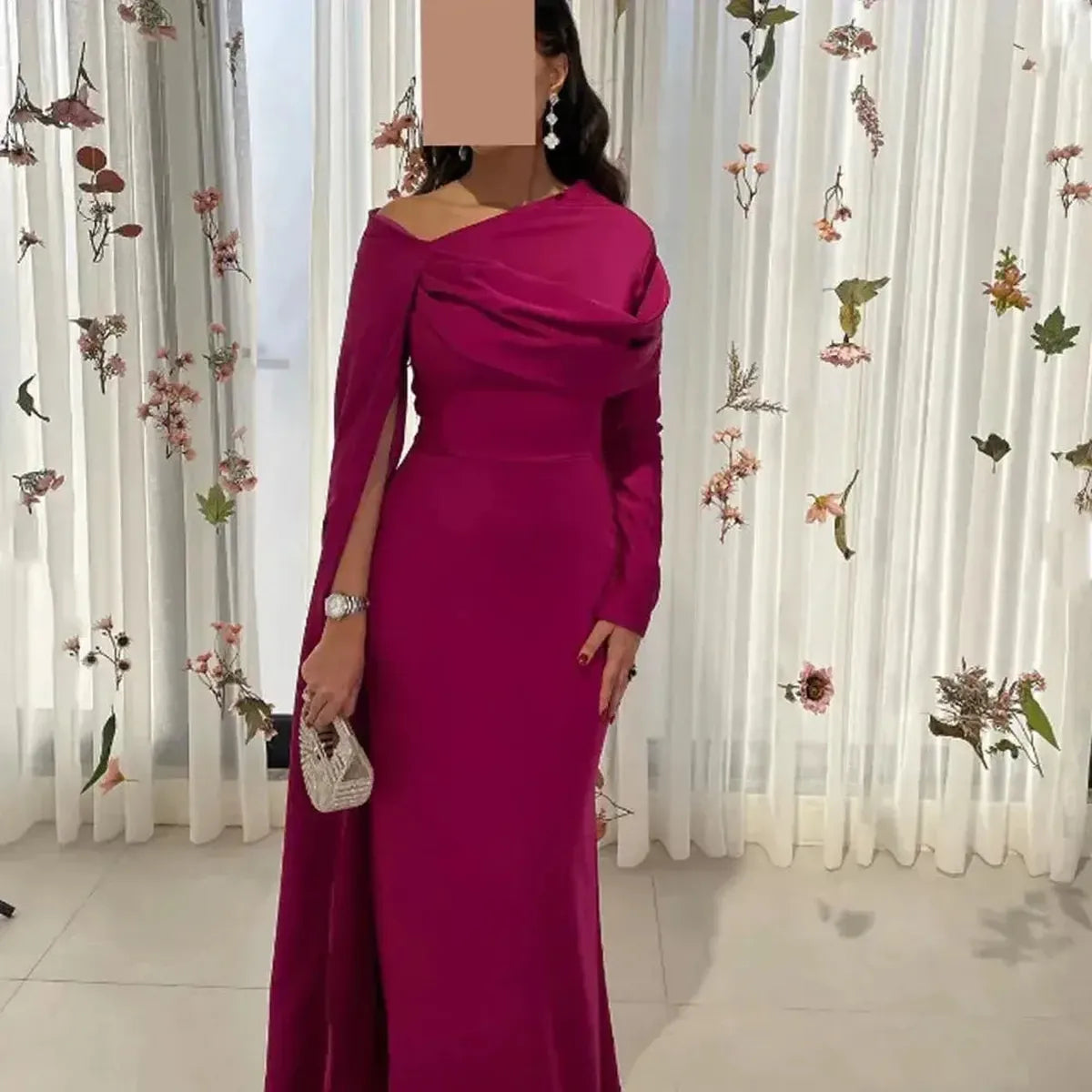 Robe Longue Épaules Dénudées Mila-Saylana