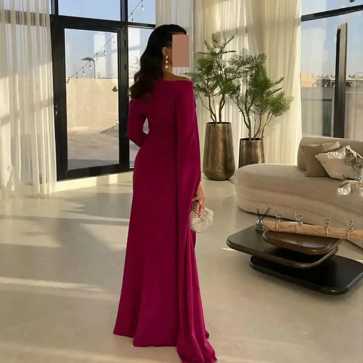Robe Longue Épaules Dénudées Mila-Saylana