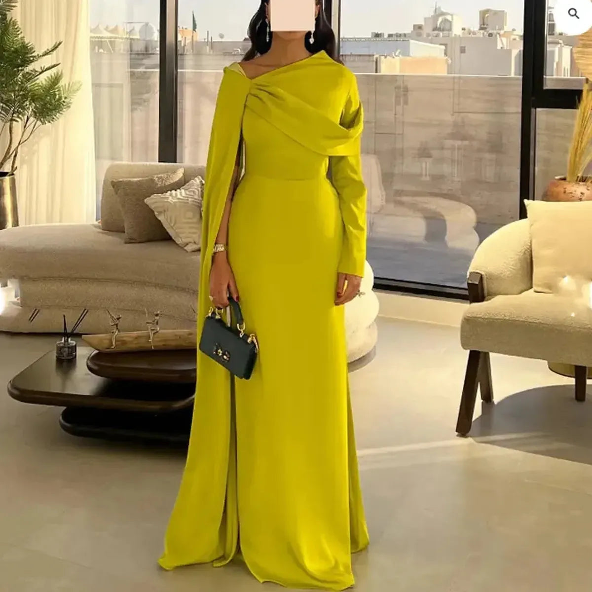 Robe Longue Épaules Dénudées Mila-Saylana