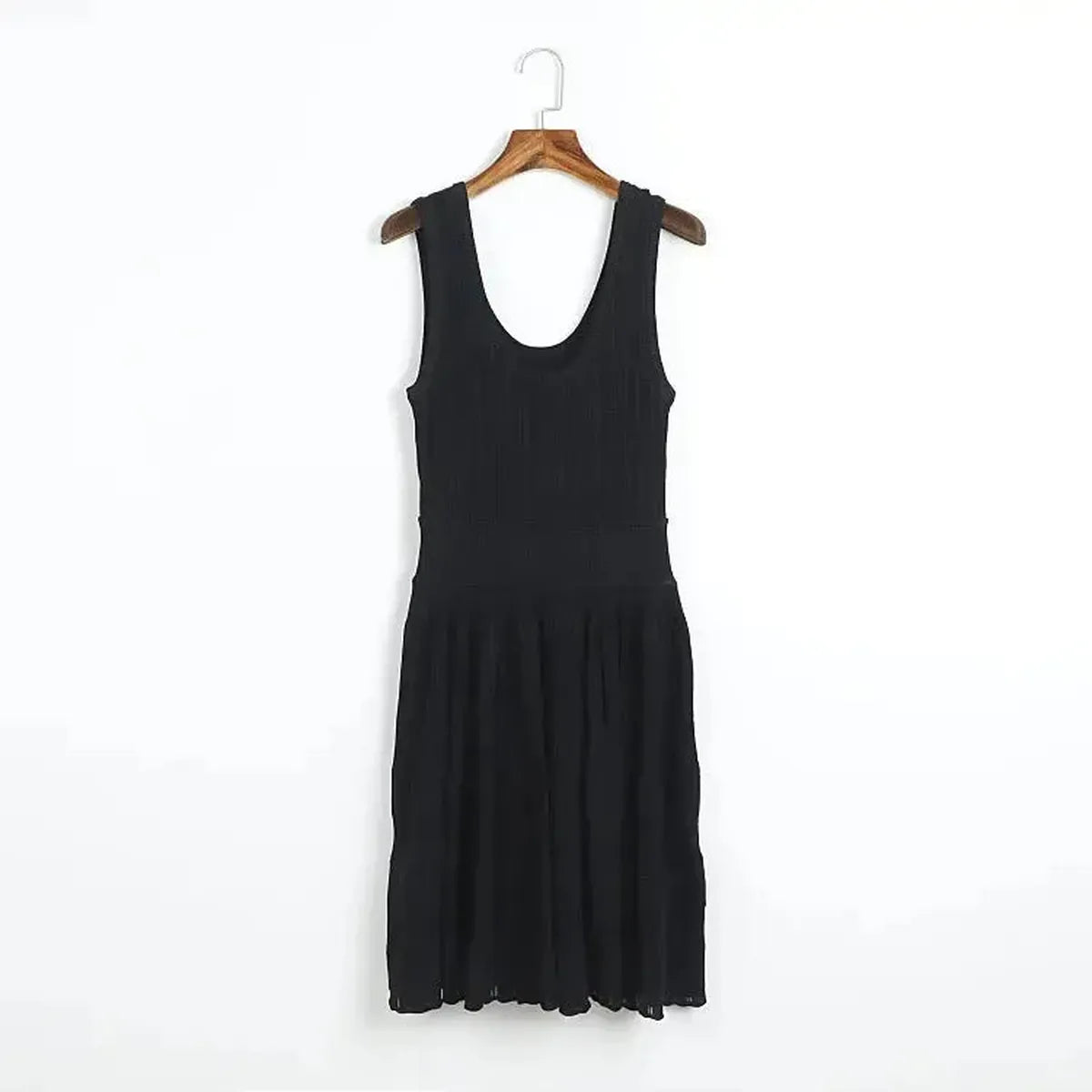 Robe Mini Sans Manches Chic-Saylana
