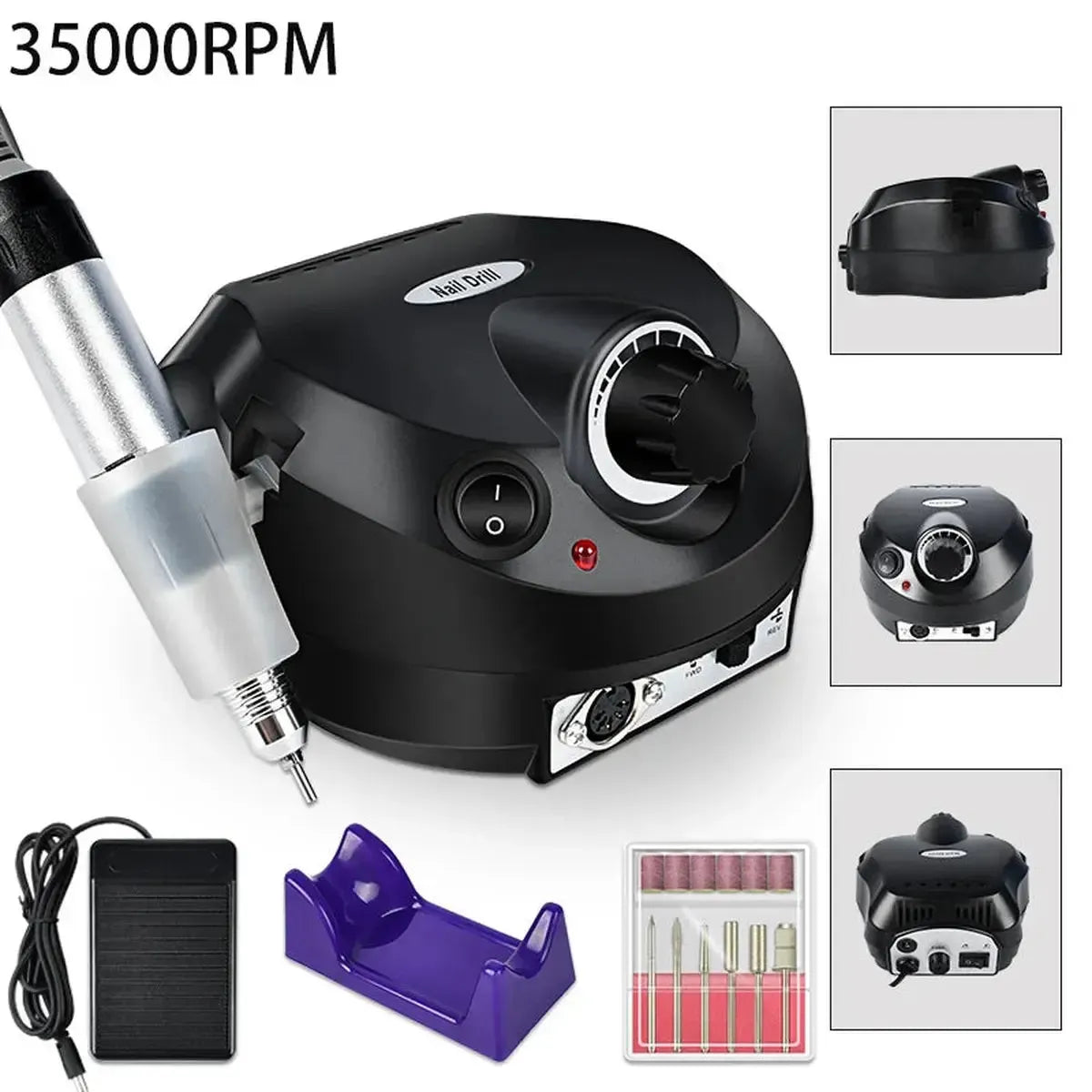 Set Manucure Gel avec Lampe LED-Saylana