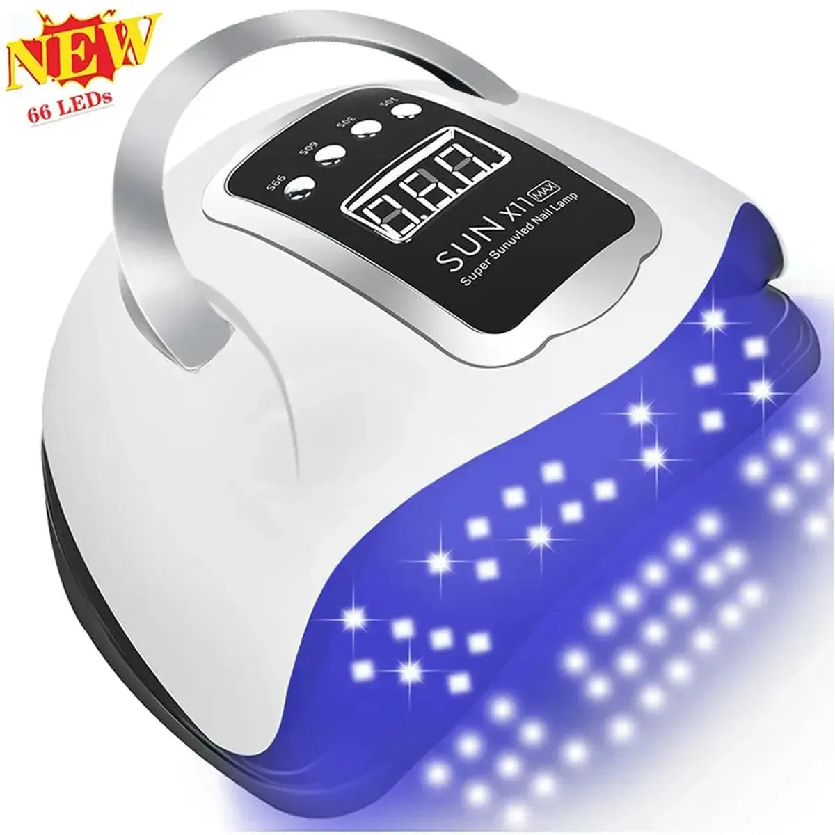 Set Manucure Gel avec Lampe LED-Saylana