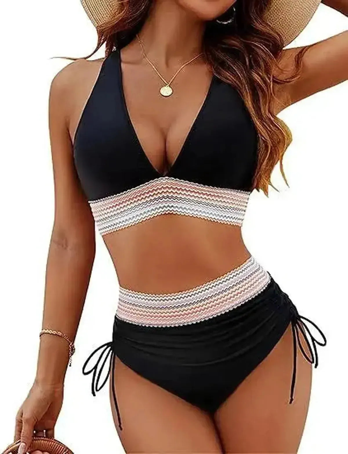 Set Plage Chic : Épaules Larges & Push-Up-Saylana