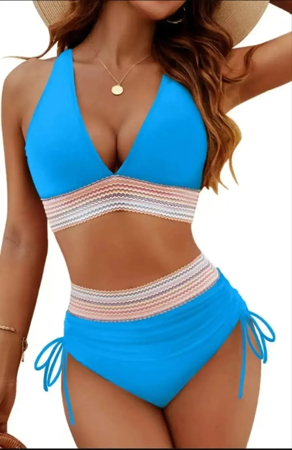 Set Plage Chic : Épaules Larges & Push-Up-Saylana