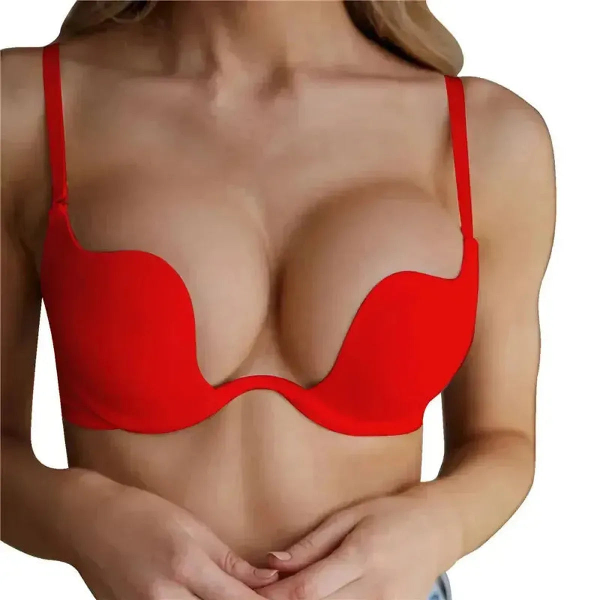 Soutien-Gorge Invisible Dos Nu Push-Up-Saylana