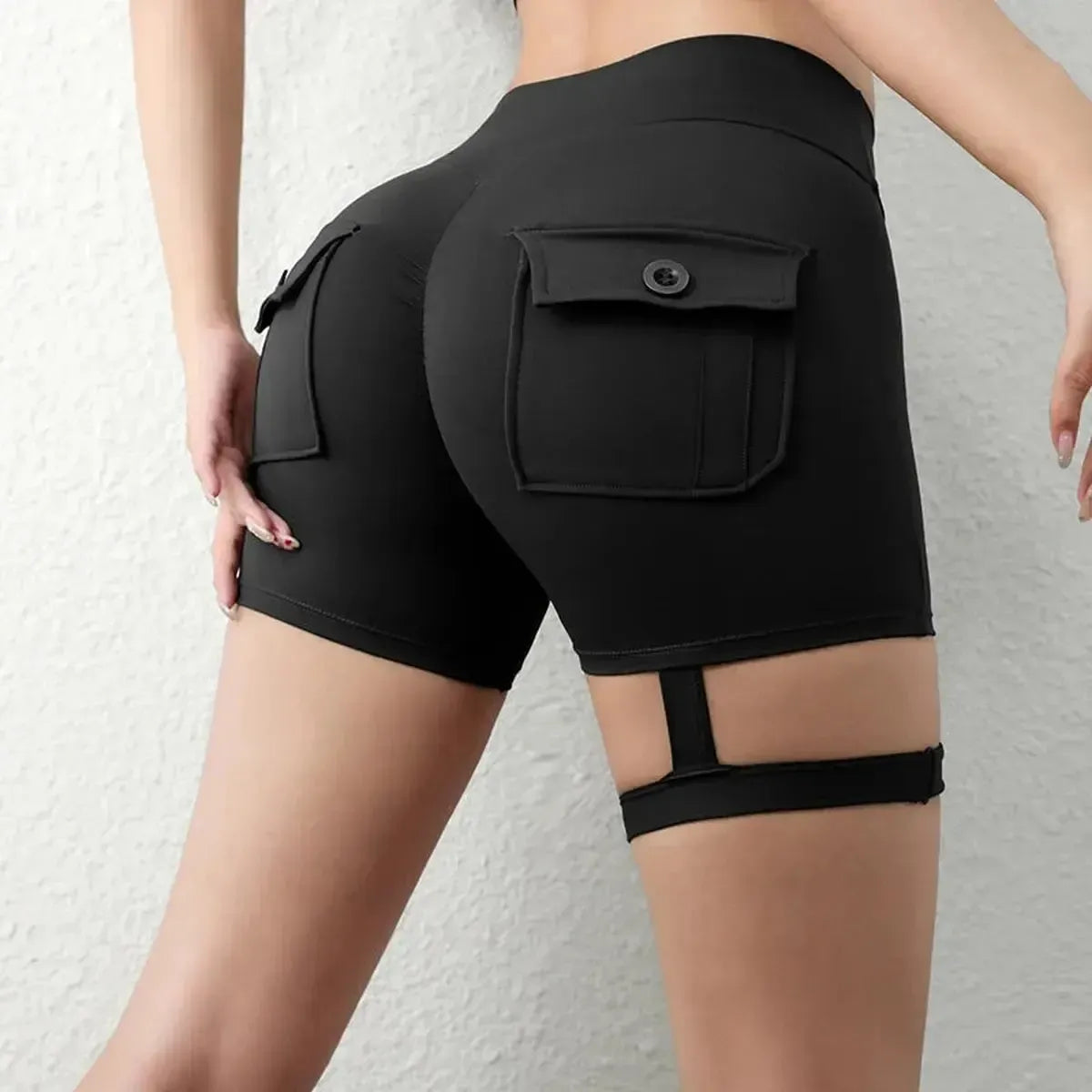Style cargo sport avec poches pratiques-Saylana