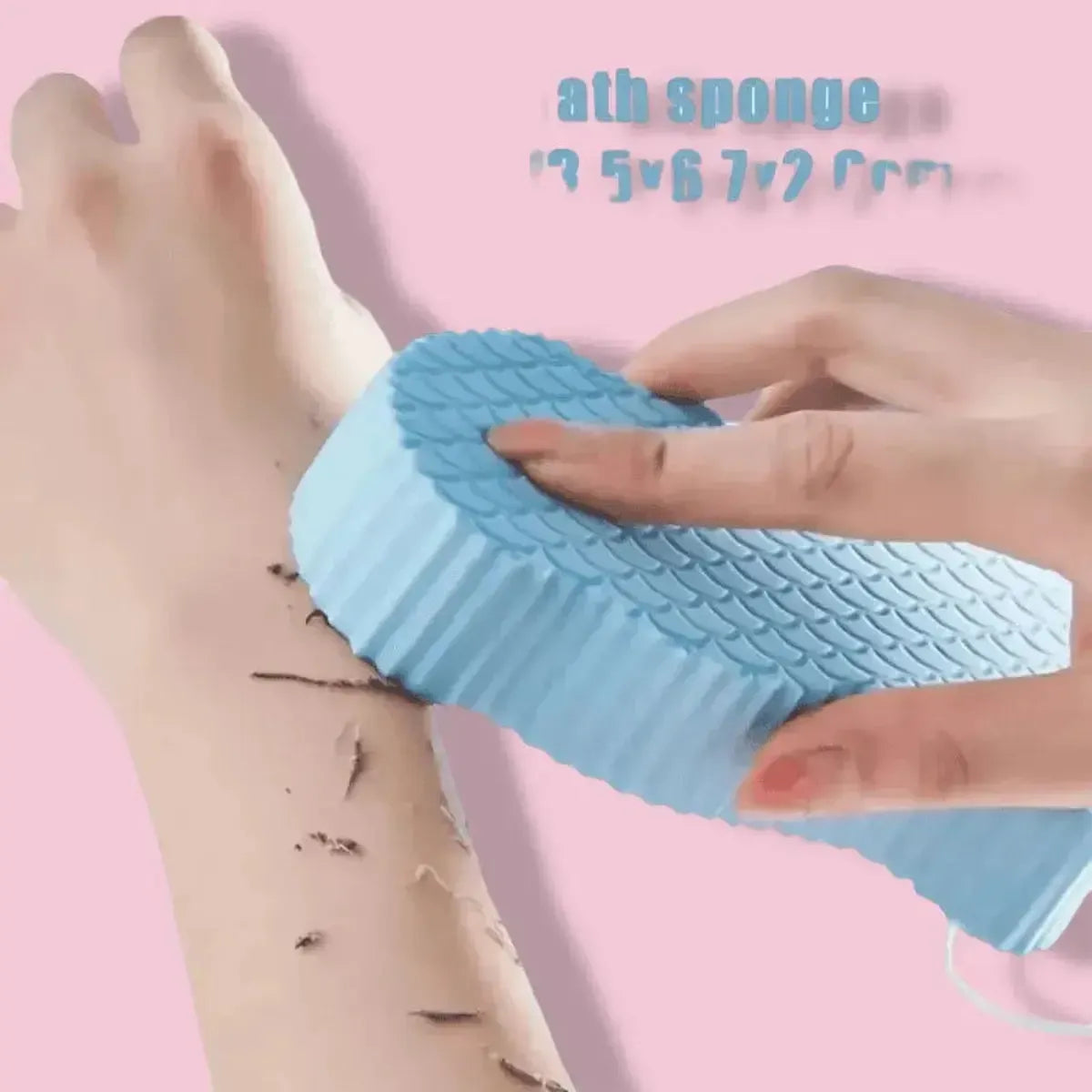 Tapis Massage Corps Douche Anti-Dérapant-Saylana