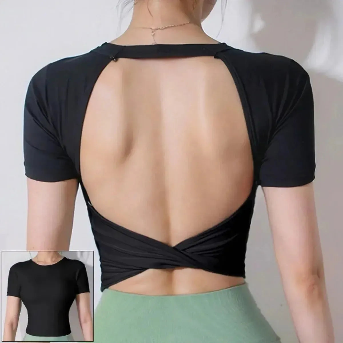 Top Yoga Dos Ouvert-Saylana