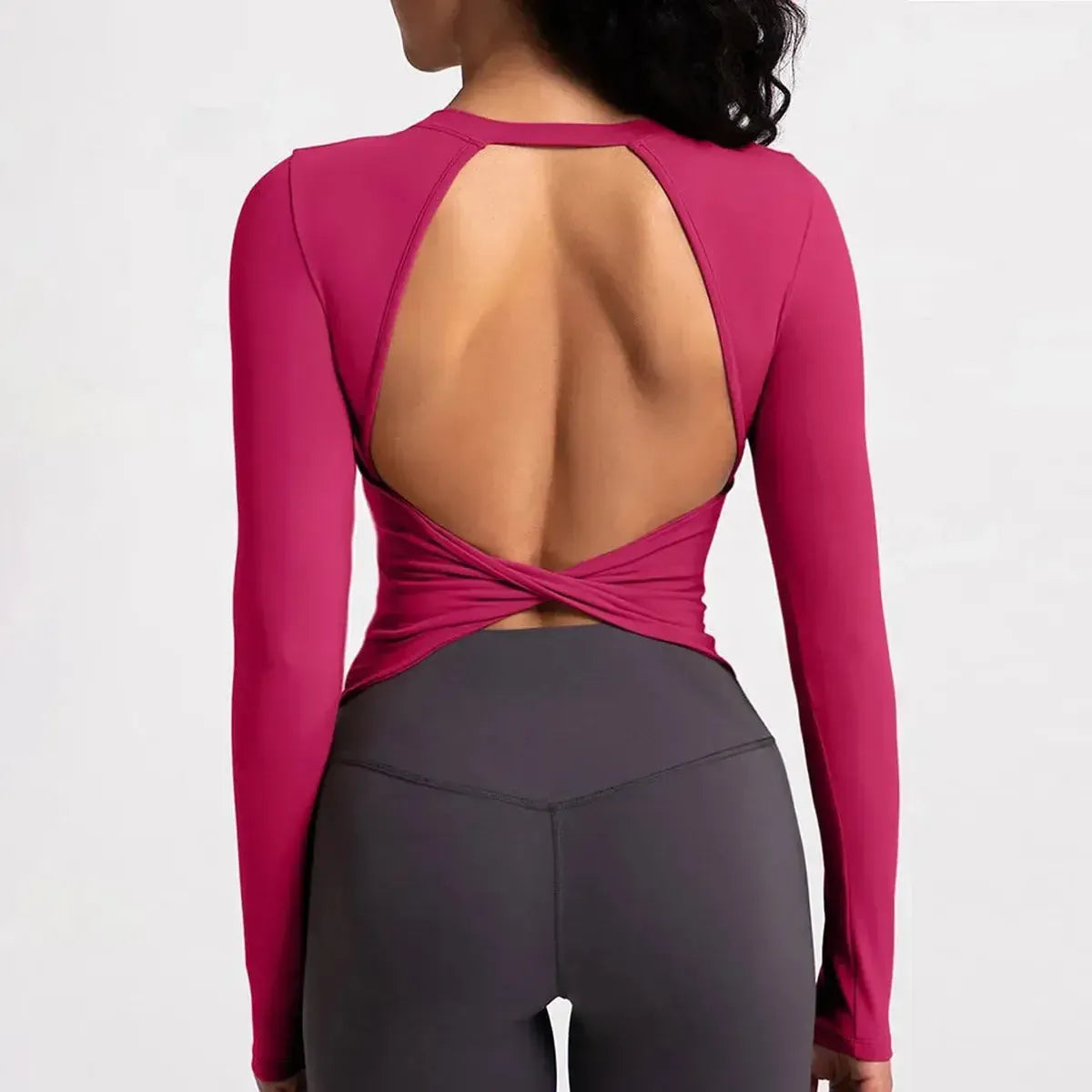 Top Yoga Dos Ouvert-Saylana