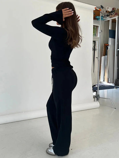 Sweatpants Uni Style Coréen Saylana