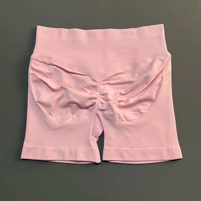Short de Sport Taille Basse Sans Couture
